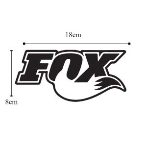 برچسب بدنه خودرو طرح FOX کد B101