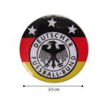 برچسب بدنه خودرو طرح عقاب پرچم آلمان ستاره دار کد 106 | گارانتی اصالت و سلامت فیزیکی کالا
