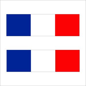 برچسب پارکابی خودرو طرح پرچم فرانسه کد FE1 بسته 2 عددی | گارانتی اصالت و سلامت فیزیکی کالا
