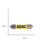 آرم چسبک دار خودرو طرح ADAC کد 6602B | گارانتی اصالت و سلامت فیزیکی کالا